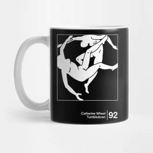 Catherine Wheel / Minimal Style Graphic Artwork Mug